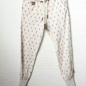Naketano ice cream cone print lounge pants